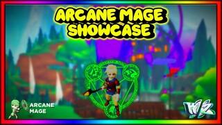 Arcane Mage Showcase World Zero (Roblox)