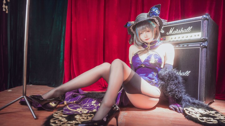 I don’t want to either, but she’s wearing a qipao!