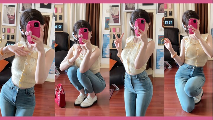 I haven’t worn jeans in ages!