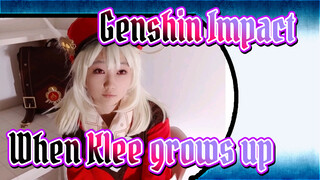 Genshin Impact|【Cosplay】When Klee grows up, will you marry me？