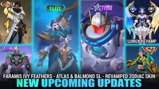 FARAMIS ELITE - ATLAS & BALMOND STARLIGHT - REVAMPED ZODIAC SKIN | Mobile Legends #WhatsNEXT Ep.160