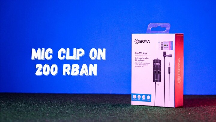 Review Mic BOYA BY-M1 Pro
