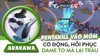 Onmyoji Arena | Pentakill lại đập thẳng vào mõm Arakawa, vị pháp sư đang nổi lên bởi quá cơ động