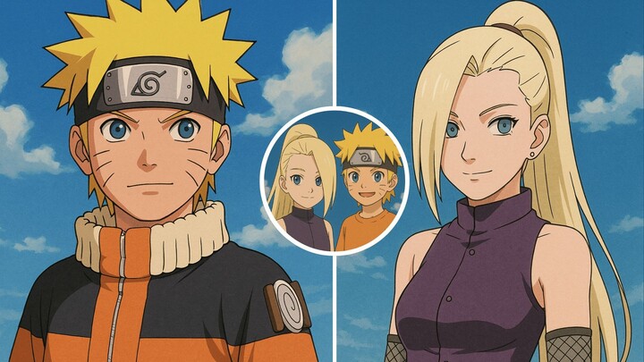 Kisah Cinta Naruto dan Ino! Inilah yang terjadi jika mereka nikah dan punya anak!