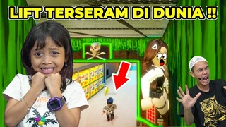 LIFT LEIKA BERHANTU 😱😭 LEIKA DI KEJAR HANTU WEDNESDAY CHO CHO CHARLES CHUCKY ROBLOX INDONESIA]