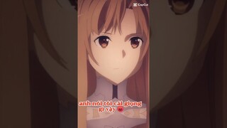 Đã ko thể còn cứ cố bật nóc 🤣🤣🤣 #kirito #asuna #swordartonline #anime #shorts #lienquan