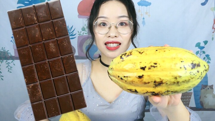 Spent eight days making chocolate from cocoa nuts