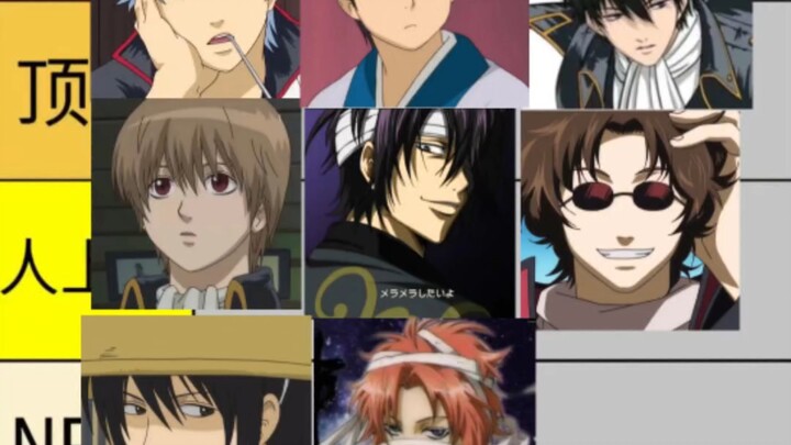 Định danh chỉ số SM của các nhân vật nam đình đám trong Gintama