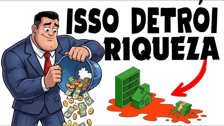 Os 5 maiores destruidores de riqueza que você precisa evitar