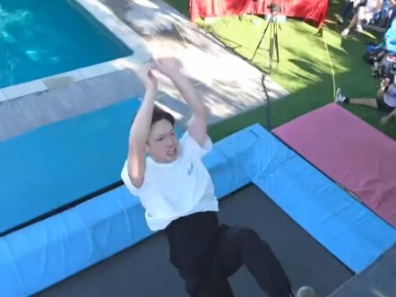 Foreigners really know how to have fun!