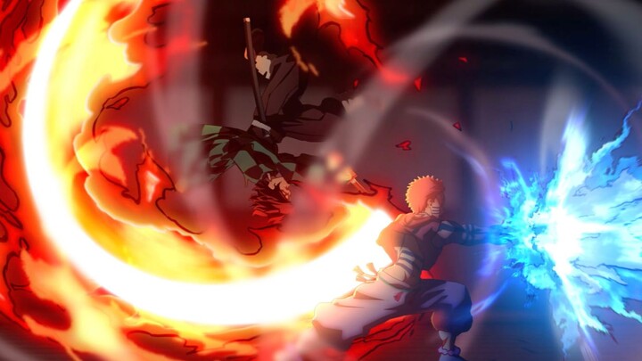 Demon Slayer "Train" Fanwork / Official Comparison + Breakdown [B-Moe Support]