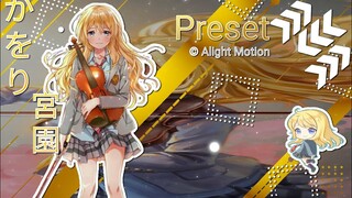 PRESET ANIME👻||KAORI MIYAZONO💌\\DJ UNITY FULL BEAT 🎶||