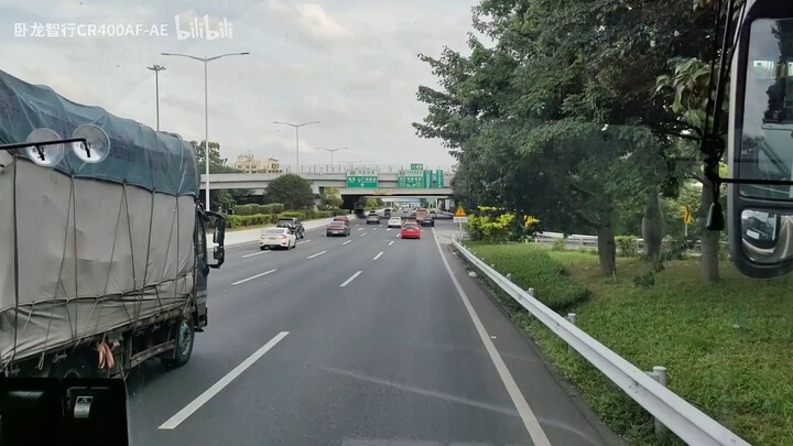 จีนกวางโจวรถบัสตามที่ตกลงกันไว้（เตรียมตัวไปที่จัตุรัสพัดลม）