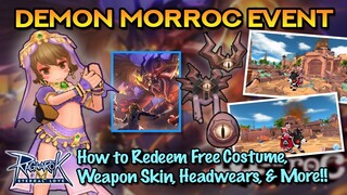 MORROC CRISIS EVENT: FREE COSTUME, WEAPON SKIN, HEADGEARS & MORE!!