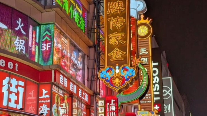 《夜晚漫步中国街头｜霓虹灯下的城市风光 🇨🇳✨》#中国 #旅行 #城市夜景 #街头摄影 #旅行日记 #夜生活 #城市记录