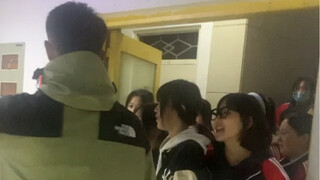 Students who paid money were not allowed to eat