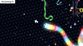 Slither.io A.I. 100,000+ Score Epic Slitherio Gameplay #71 5