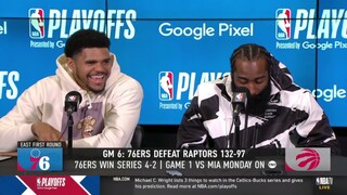 I'm the next Magic Johnson - James Harden on Playoffs Game 6: 76ers eliminate Raptors