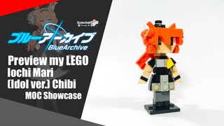 Preview my LEGO Blue Archive Iochi Mari (Idol ver.) Chibi | Somchai Ud