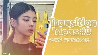 TRANSITION IDEAS IF YOU GET STUCK #3 | ALIGHT MOTION