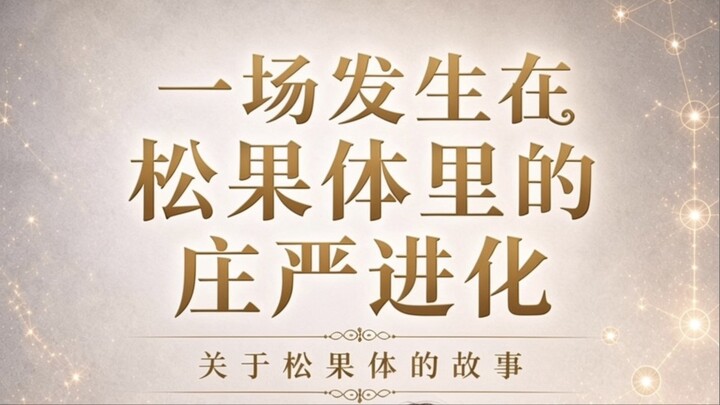 一场发生在松果体里的庄严进化#松果体 #松果体呼吸课