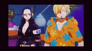 sanji gak terima, sosok gear nika Luffy  d sebut dewa