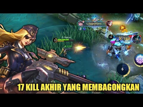 17 Kill Tapi Kok ?!! Epic Legend Sama Aja Kampret - Mobile Legends