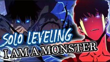 KEREN BANGET PEMBURU MONSTER DI ANIME SOLO LEVELING | AMV EDIT - I AM A MONSTER ‼️