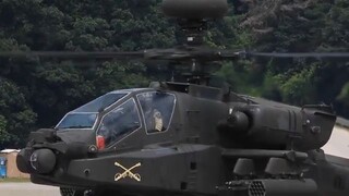 Apache Helicopters Fire Guns And Rockets (2022)