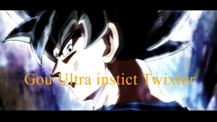 Goku Ultra instinct Twixtor Edit