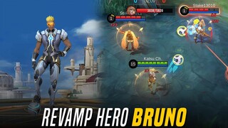【REVAMP】NEW BRUNO REVAMP Short Gameplay | Mobile Legends: Bang Bang