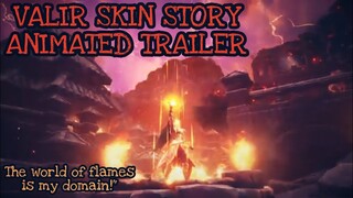VALIR SKIN STORY ANIMATED TRAILER - MOBILE LEGENDS