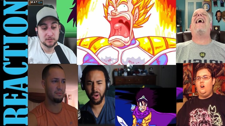 Dragon Ball Zee REACTIONS MASHUP