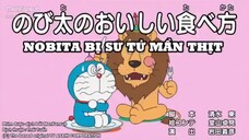 Doraemon: Nobita bị sư tử mần thịt & Trổ tài vào bếp [Vietsub]