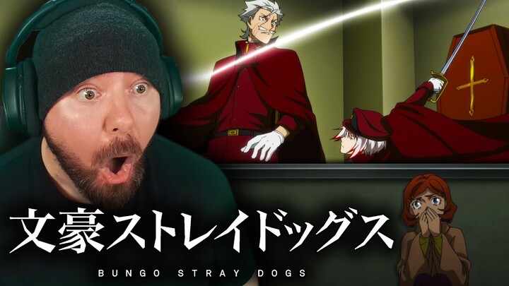 Bungo Stray Dogs S5 Episode 5 REACTION | At the Portway to the Sky, Part 1