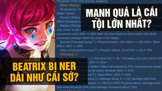 MLBB | Buồn Cho Game Thủ Thích BEATRIX: BỊ NERF DÀI NHƯ CÁI SỚ?? | Tốp Mỡ