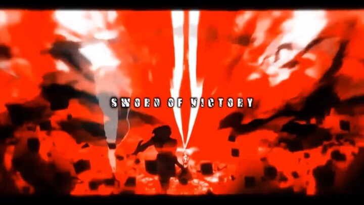 Who can withstand the sword of the 15-second vow of victory #fate#victoryをoath