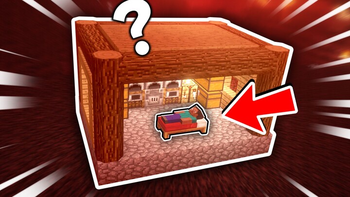 Secretly copied the player's house into hell! Let's see how long it takes him to notice—awa!