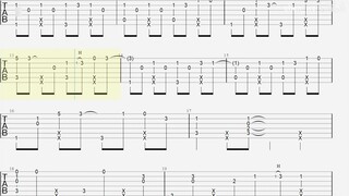 [Fingerstyle guitar score] Let the wind tell you