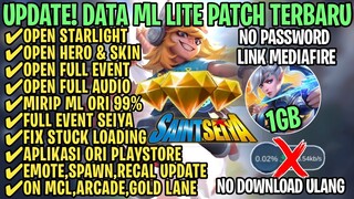 Data ML Lite Full Event 1Gb Terbaru Patch Hero Revamp | ML Lite | Cara Mengatasi Lag & Patah Patah