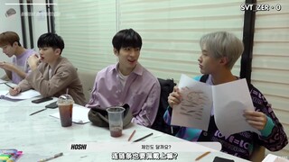 【SVT_ZER·0】[داخل سيفتين] كواليس صناعة قمصان الذكرى الخامسة، محطة الصفر مع ترجمة باللغة الصينية