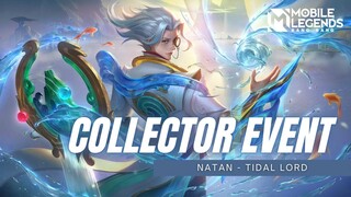COLLECTOR SKIN EVENT | Natan Tidal Lord | Mobile Legends Bang Bang