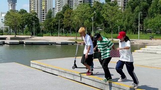 Challenge the continuous river flying with friends