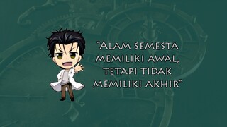 Menjelajah waktu bersama okabe