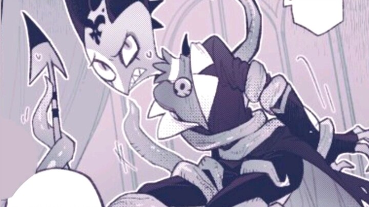 【Hazbin Hotel Comic Dub】DIAMBIL OLEH TENTAKLES (Stolas x Blitzo)