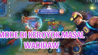 MODE DIKEROYOK ANJAY:)