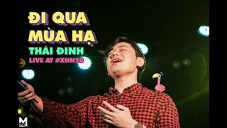 ĐI QUA MÙA HẠ - THÁI ĐINH LIVE AT #XNN20|THPT Nguyễn Công Trứ (Hát chay không beat)