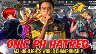 ONIC HATRED M3 HIGHLIGHTS #itsonictime