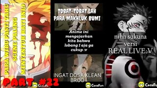 KUMPULAN COCOFUN ANIME KEREN & LUCU PART 22# || versi TOBAT TOBAT BROO PADA TOBAT DAH KLEAN SEMUA...