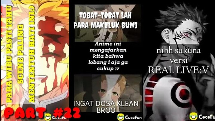 KUMPULAN COCOFUN ANIME KEREN & LUCU PART 22# || versi TOBAT TOBAT BROO PADA TOBAT DAH KLEAN SEMUA...